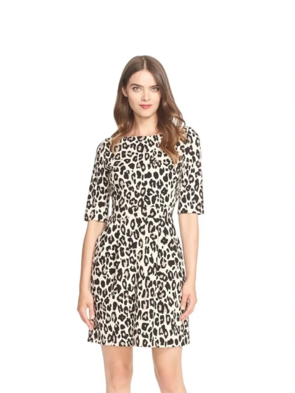 Kate Spade | Leopard Print Fit & Flare Dress 4